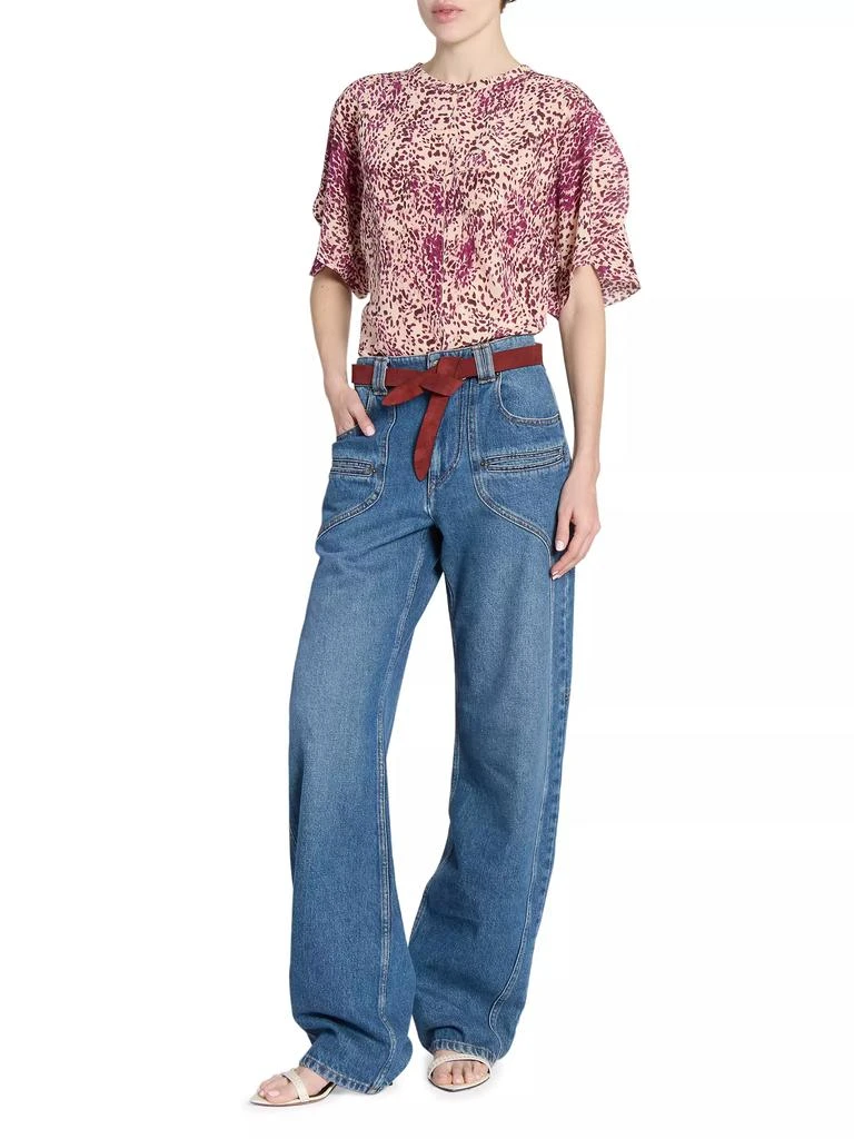 Isabel Marant Lecce Leather Wrap Belt 2
