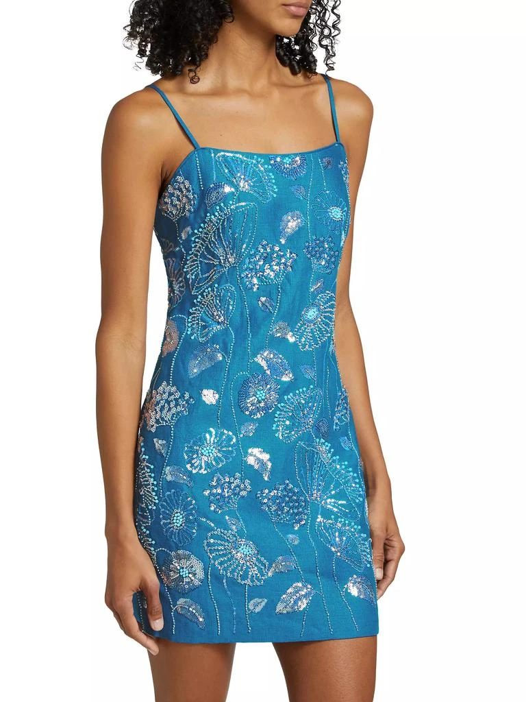 Milly Milly Sequin-Embellished Minidress 4