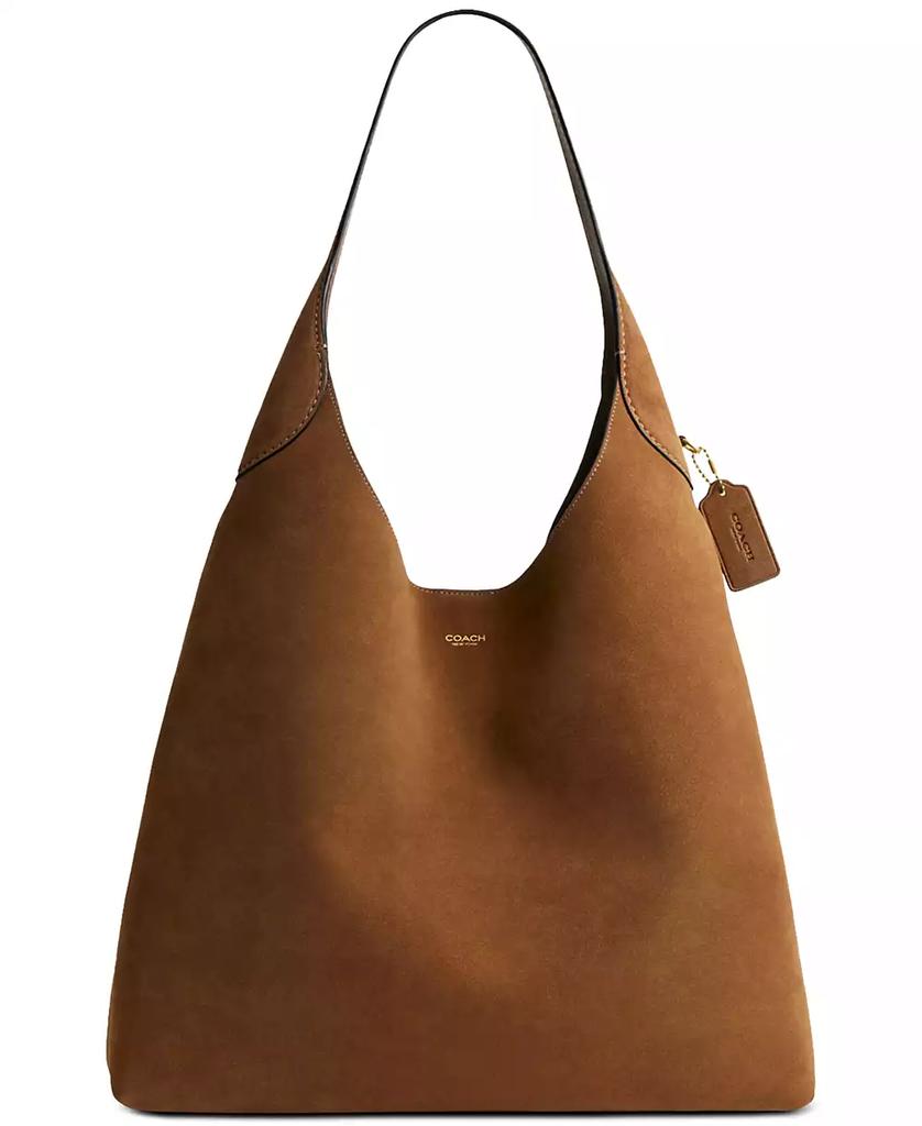Coach Suede Brooklyn Extra-Large Shoulder Bag 39