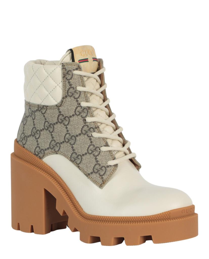 Gucci GG Supreme Ankle Boots