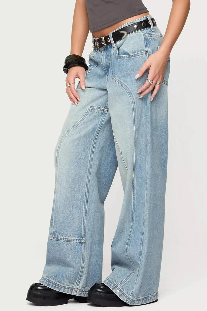 Edikted Edikted Dema Western Low Rise Jeans 3