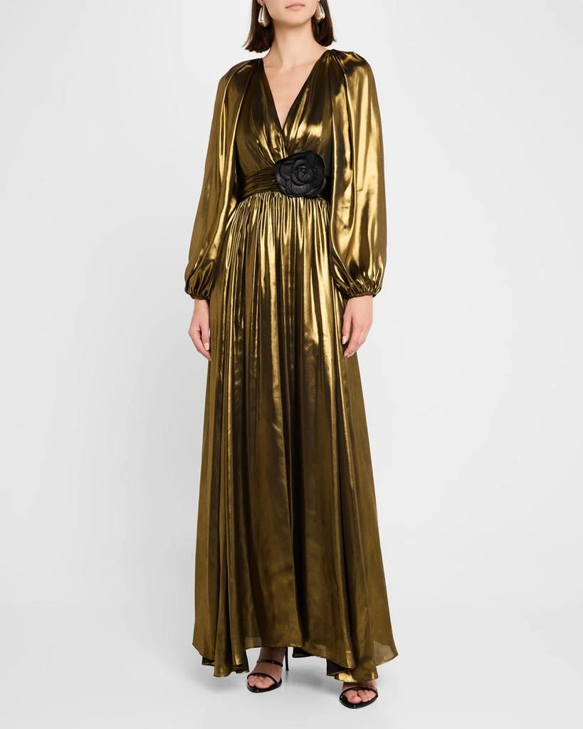slim fit dress slacks Adrianna Papell Asymmetrical Beaded Blouson Dress – New Yorker's Apparel main image 1