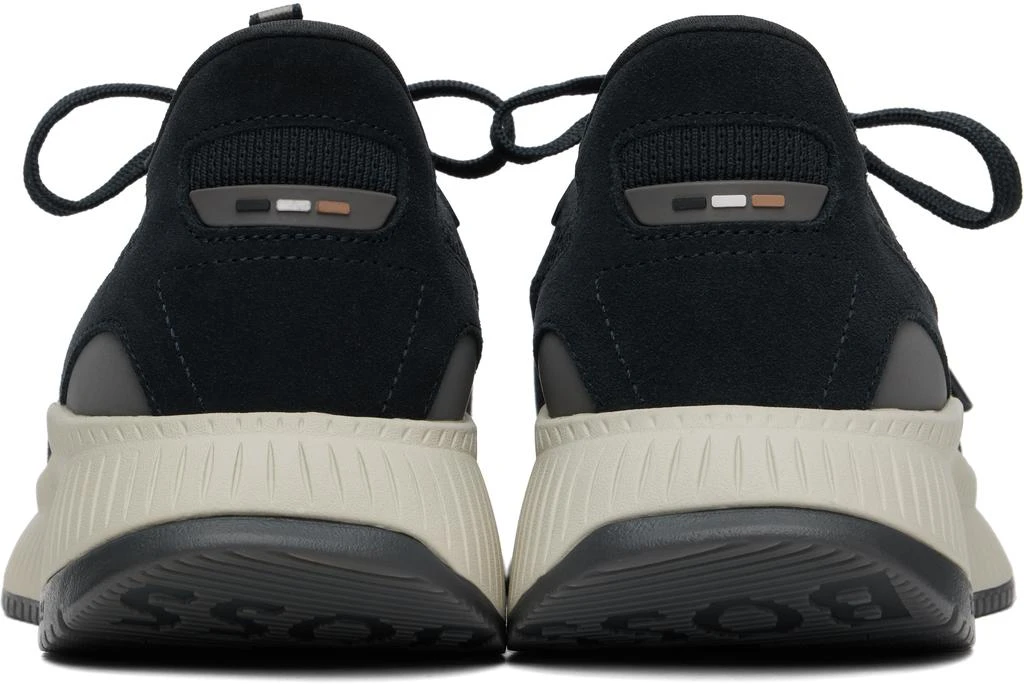 Hugo Boss Navy TTNM Evo Knitted Sneakers 2