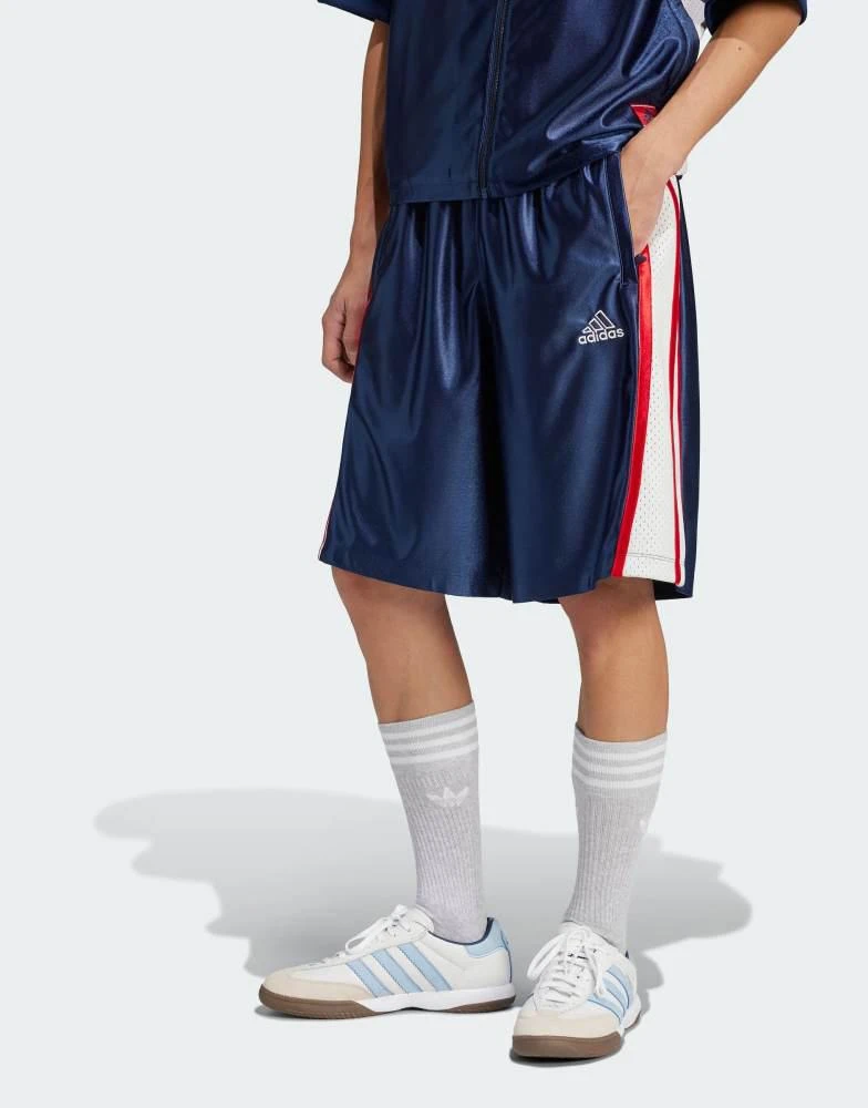 Adidas adidas Originals Cutline shorts in night indigo 1