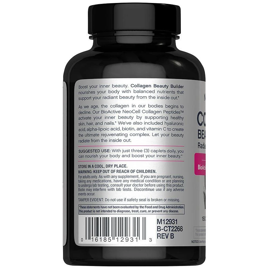 NeoCell Collagen Beauty Builder Radiant Skin + Strong Nails Caplets 2