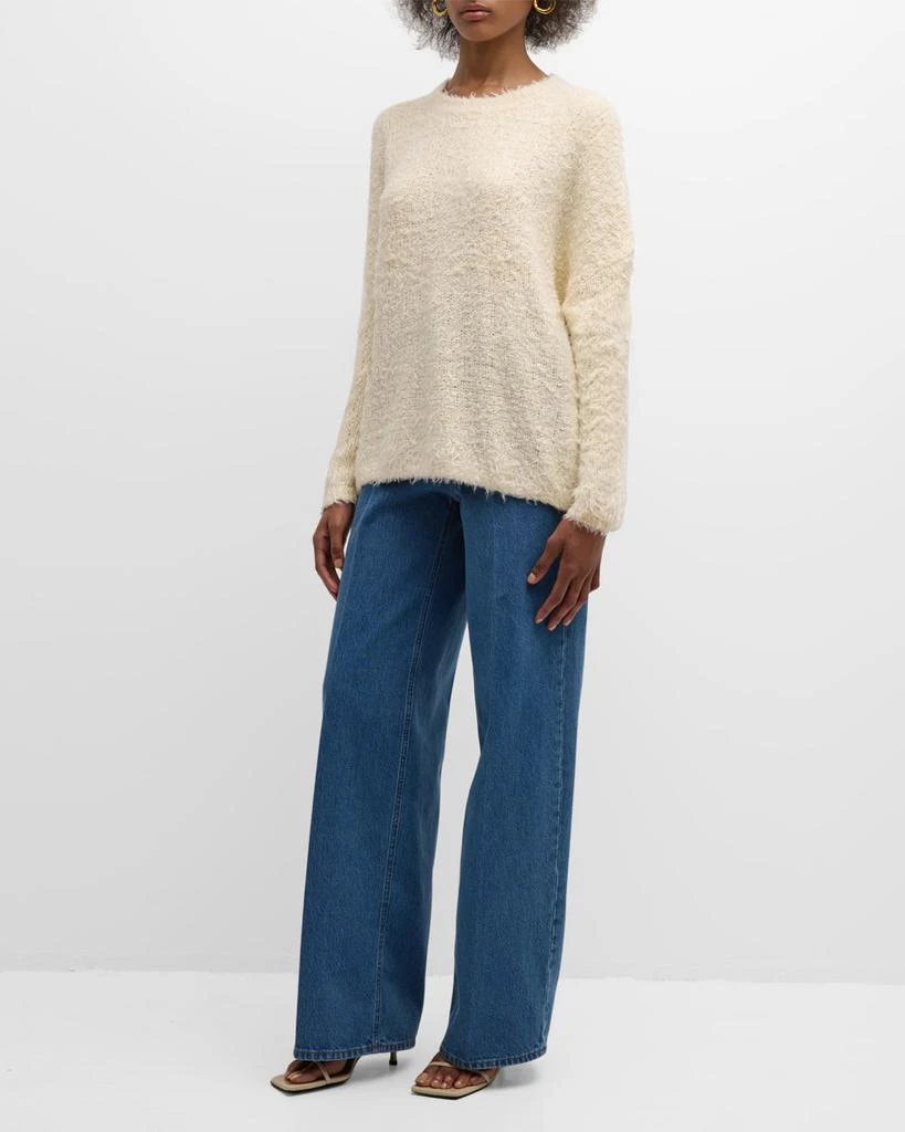 Totême Boxy Silk Knit Sweater 3