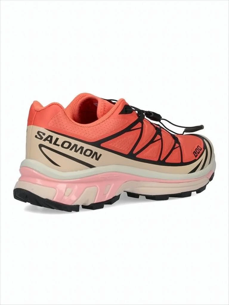 Salomon Vibrant Coral Textile Sneakers with Quick-Lace System 4