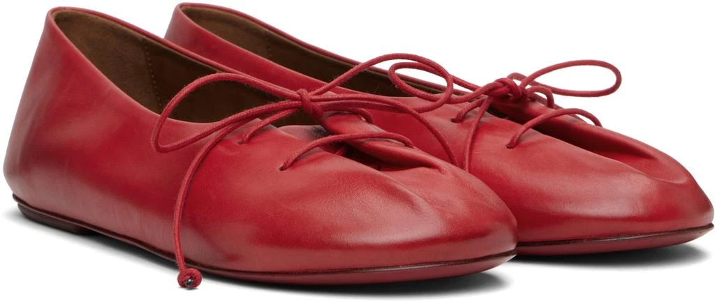 Marsèll Red Girella Ballerina Flats 4