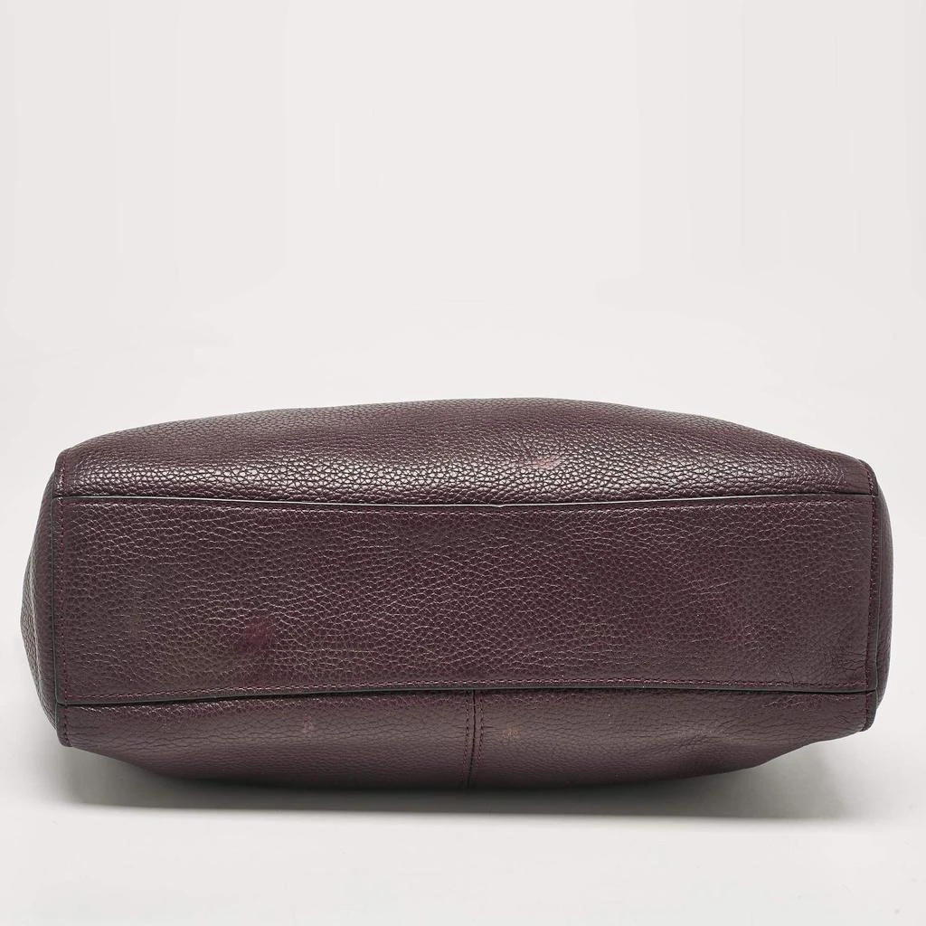 Coach Coach Purple Pebbled Leather Prairie Satchel 8