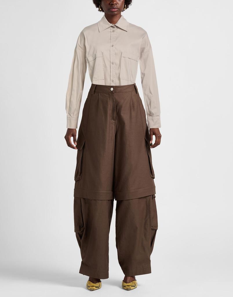 D.Exterior Solid color shirts & blouses