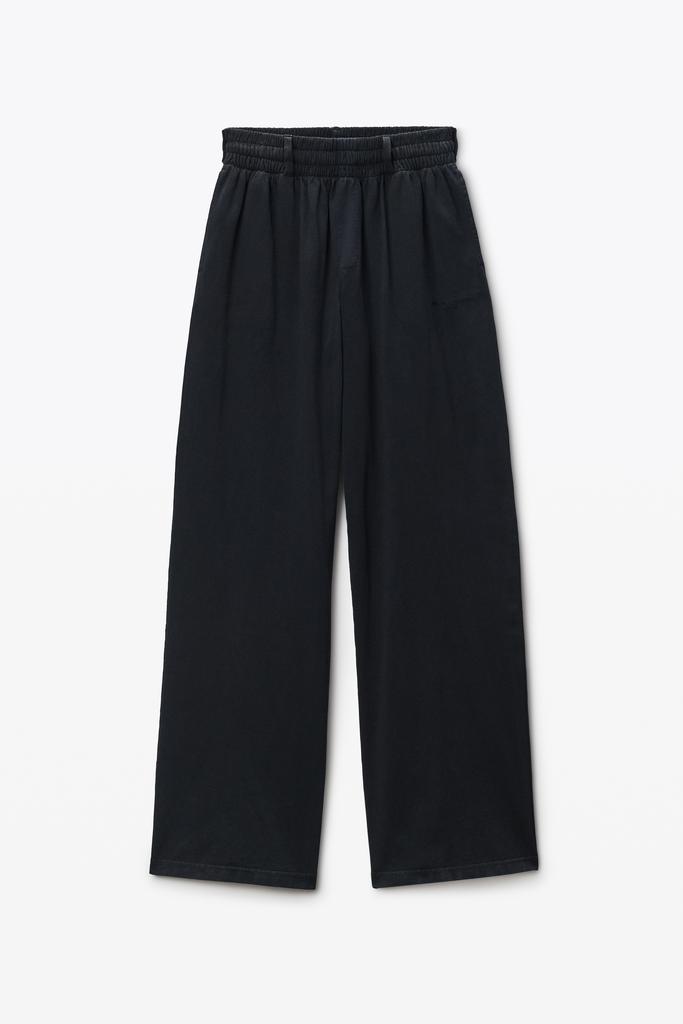 Alexander Wang Black Cotton-Jersey Sweatpants