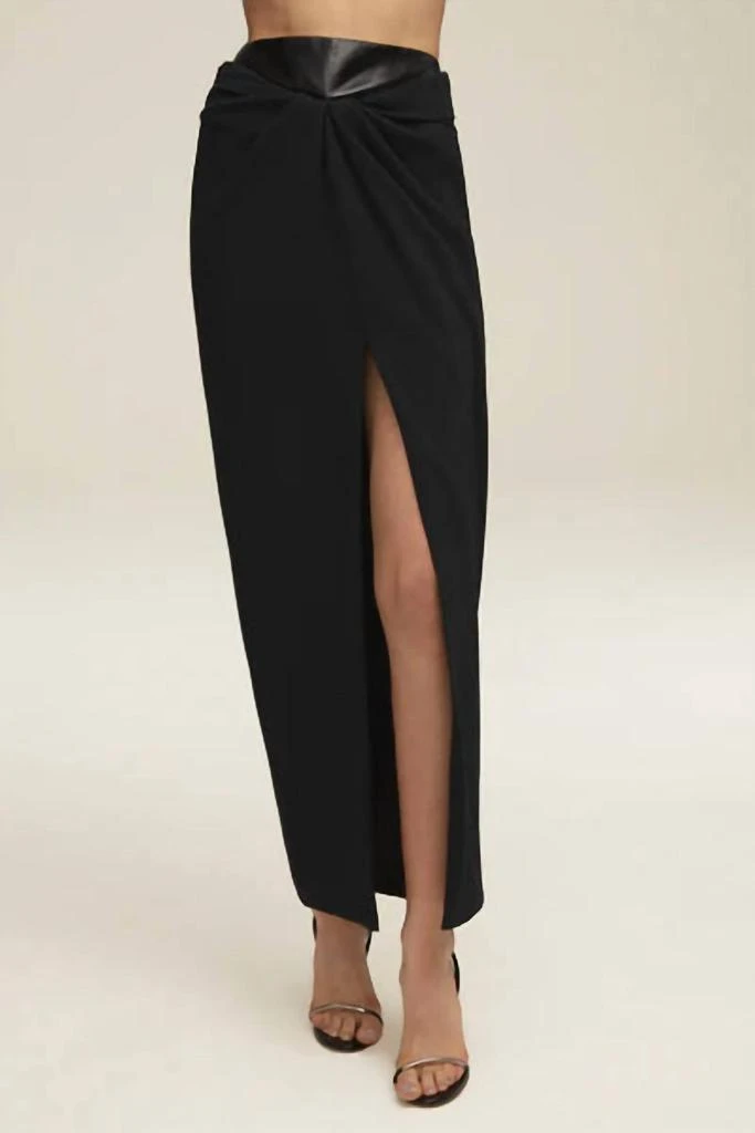 Brandon Maxwell The Nora Skirt In Black 1
