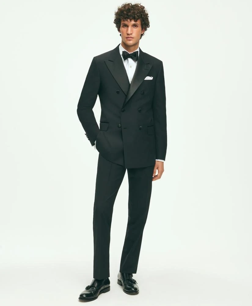 Brooks Brothers Black Fleece Peak Lapel Tuxedo in Wool-Silk 2