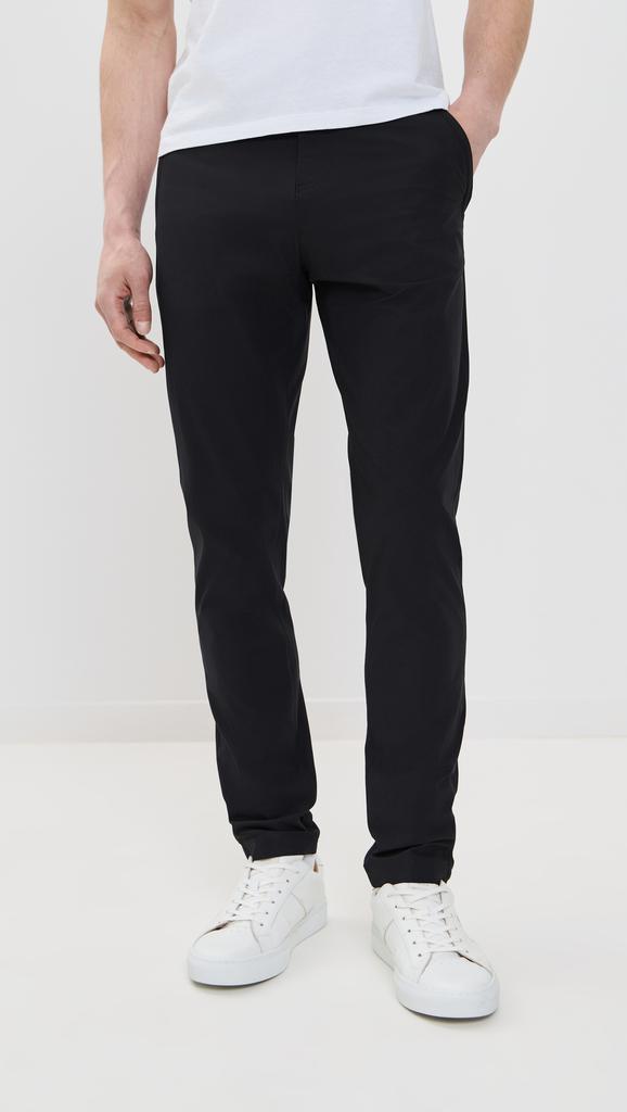 REIGNING CHAMP Stretch Warp Knit Coach's Slim Pants