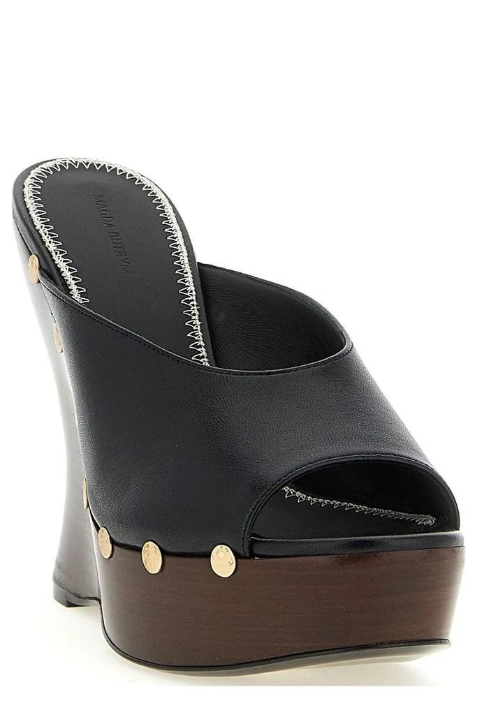 Magda Butrym Magda Butrym Studded Open Toe Mules 2