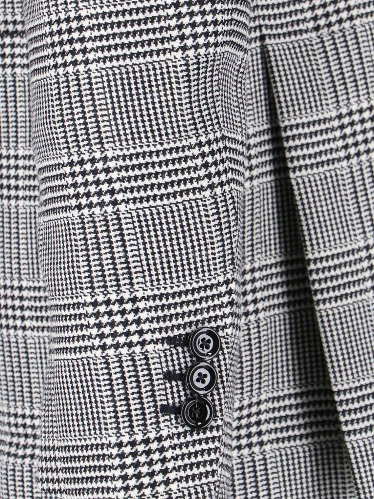 LARDINI Double-Breasted Blazer – Grey Check 5