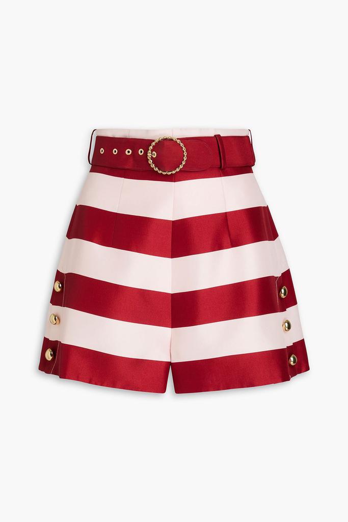 Zimmermann Zimmermann Crush Silk Blend Shorts - Pants