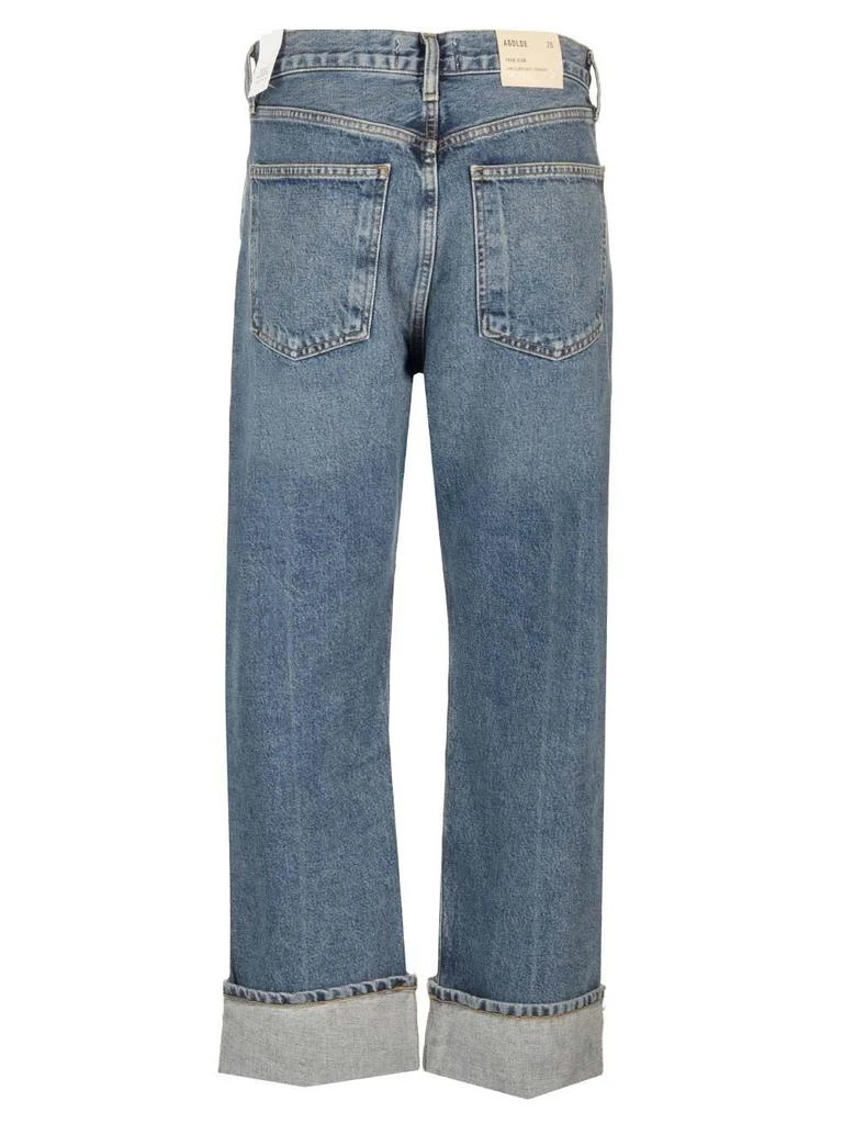 AGOLDE AGOLDE Fran Low-Rise Straight Leg Jeans 2