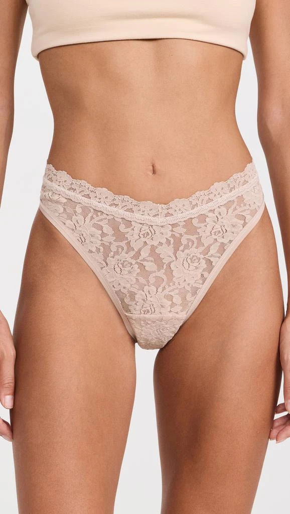 Hanky Panky Signature Lace High Cut Thong 1