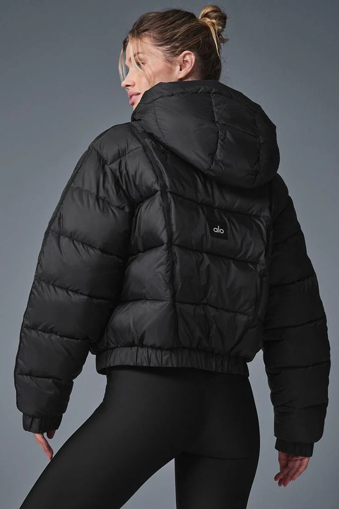 Alo Aspen Love Puffer Jacket - Black 3