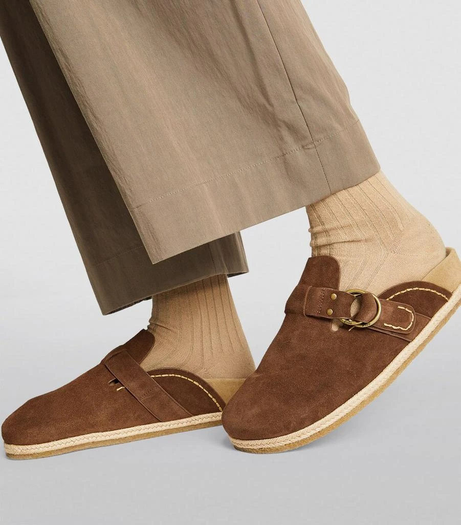 Ralph Lauren Suede Turbach Clogs 6