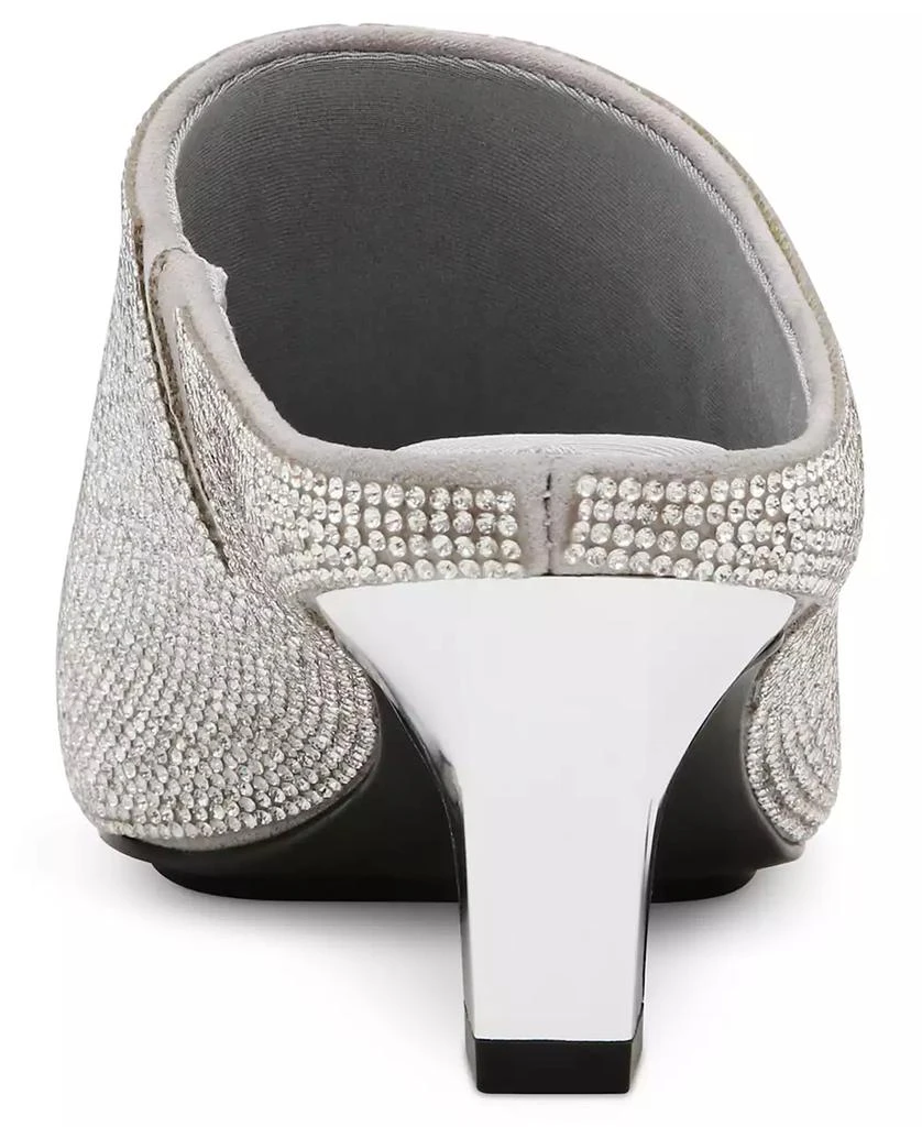 Anne Klein Women's Sabrine Kitten Heel Dress Mules 11