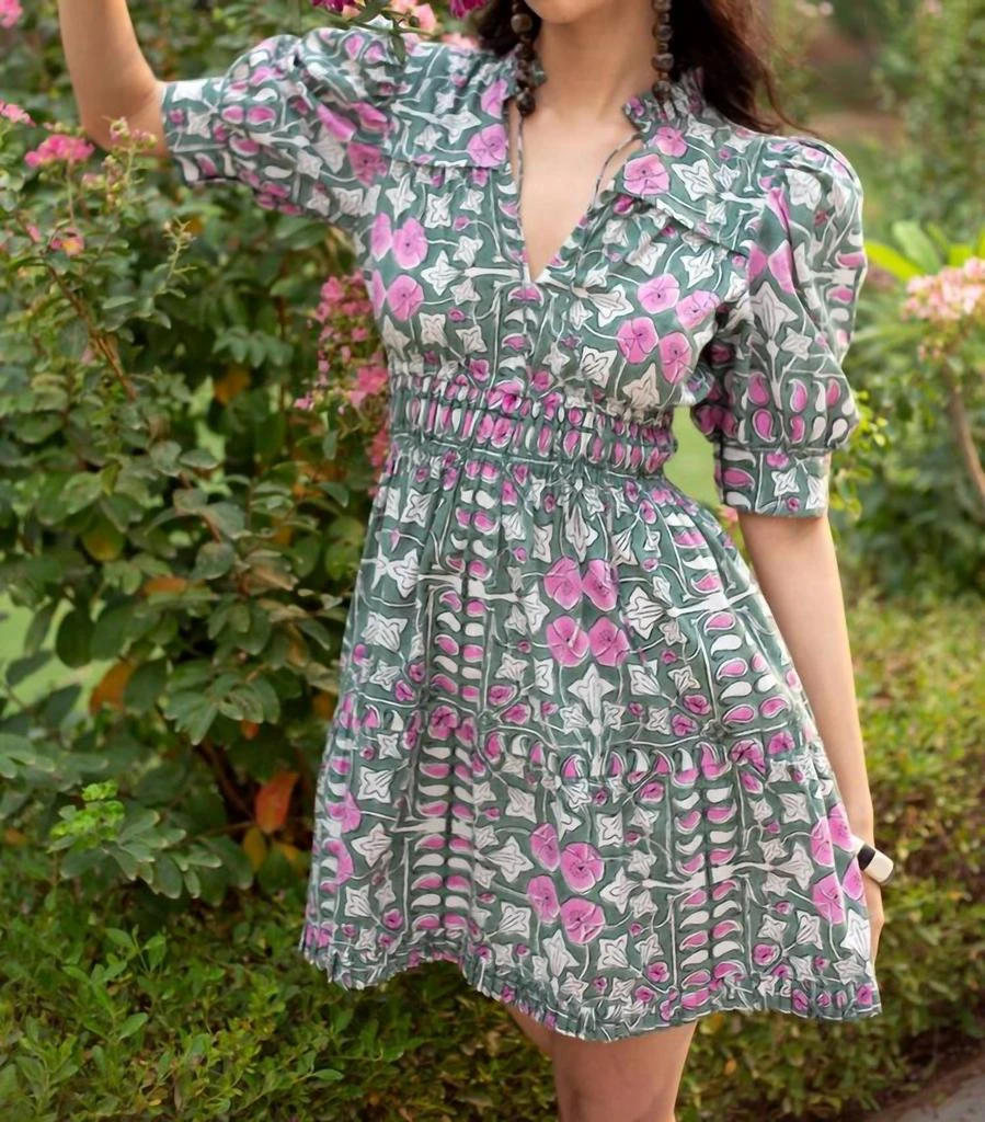 BEYOND by Vera Beyond By Vera - Alice V-neck Mini Dress 1