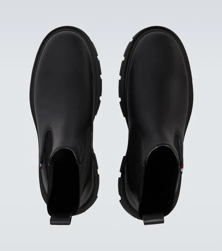 Moncler Hevea leather Chelsea boots 4