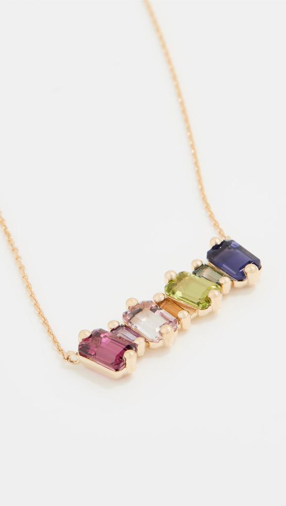 Suzanne Kalan 14k Gold Bar Necklace