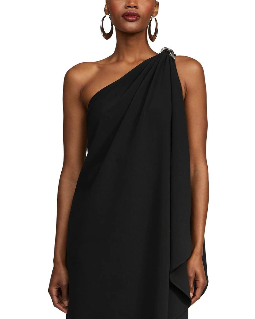 HALSTON Aries Crepe Dress 5