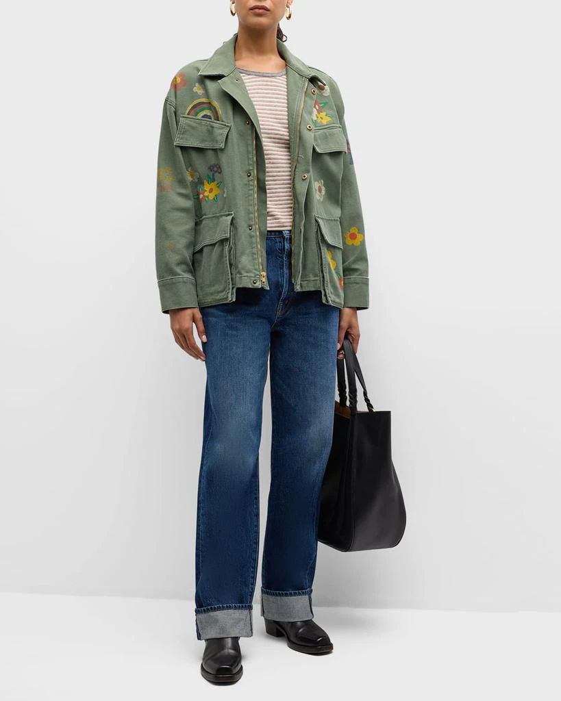 MOTHER Lil' Spitfire Nerdy Cuffed Jeans 3
