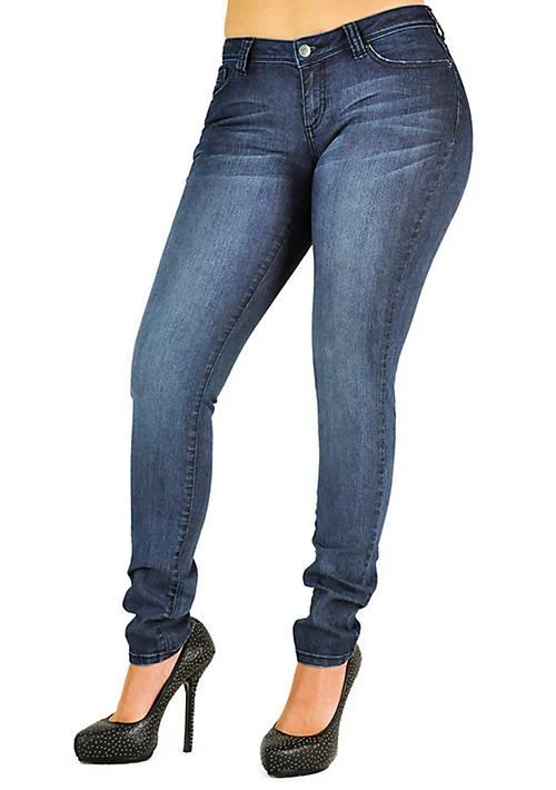Poetic Justice Justice Plus Size Maya Mid Rise Jeans 1