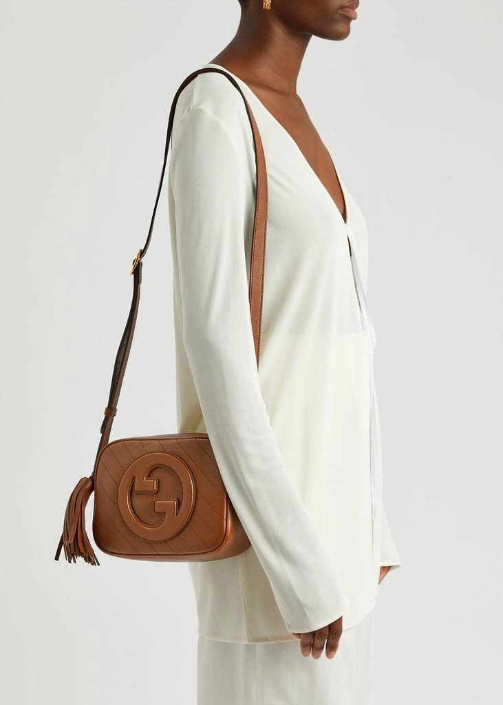 Gucci Blondie leather camera bag  5