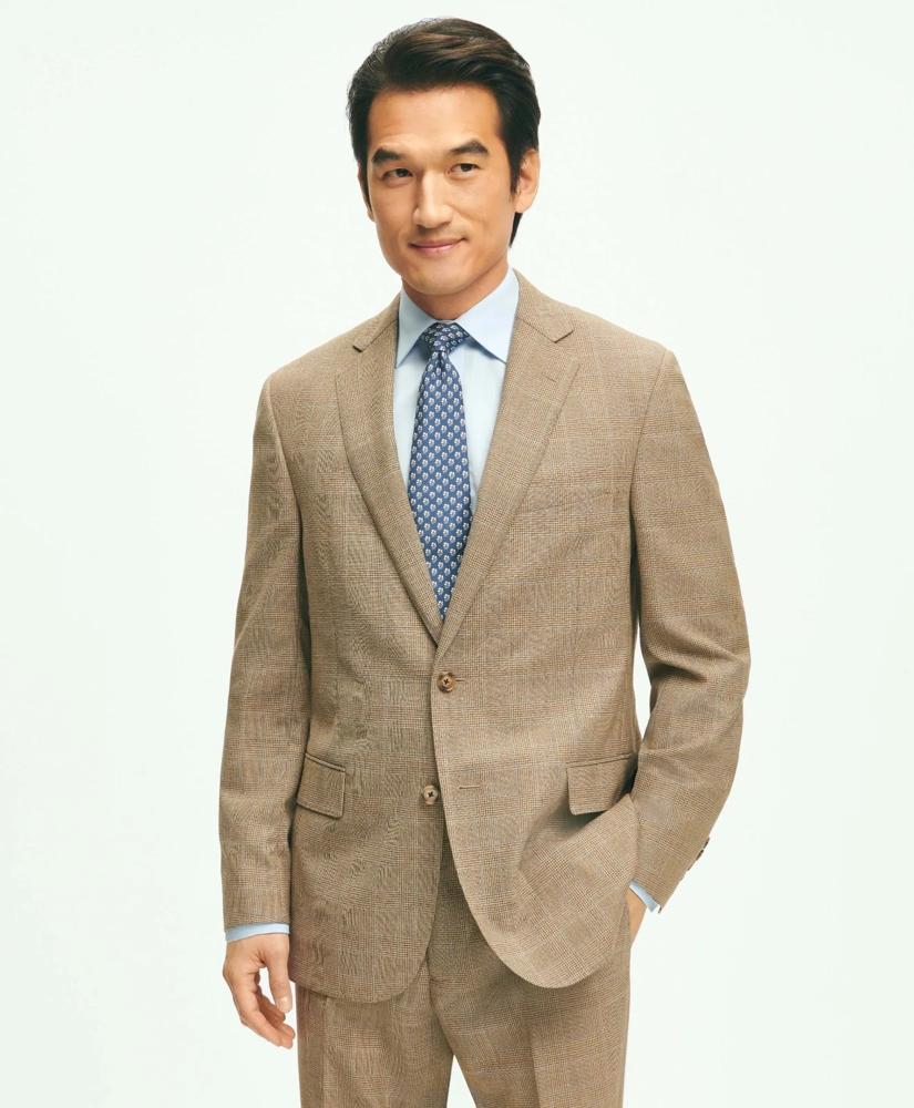 Brooks Brothers Classic Fit Wool Checked 1818 Suit
