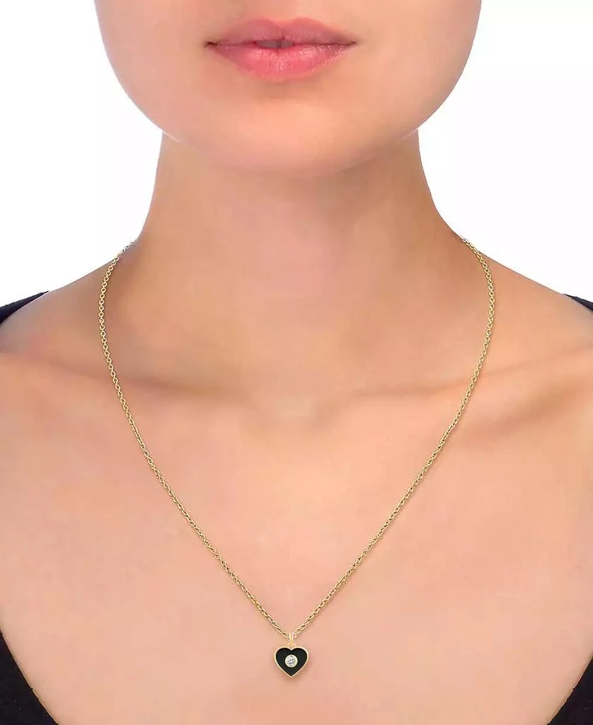 Macy
s Crystal Enamel Necklace and Earring Set, 3-Piece 4