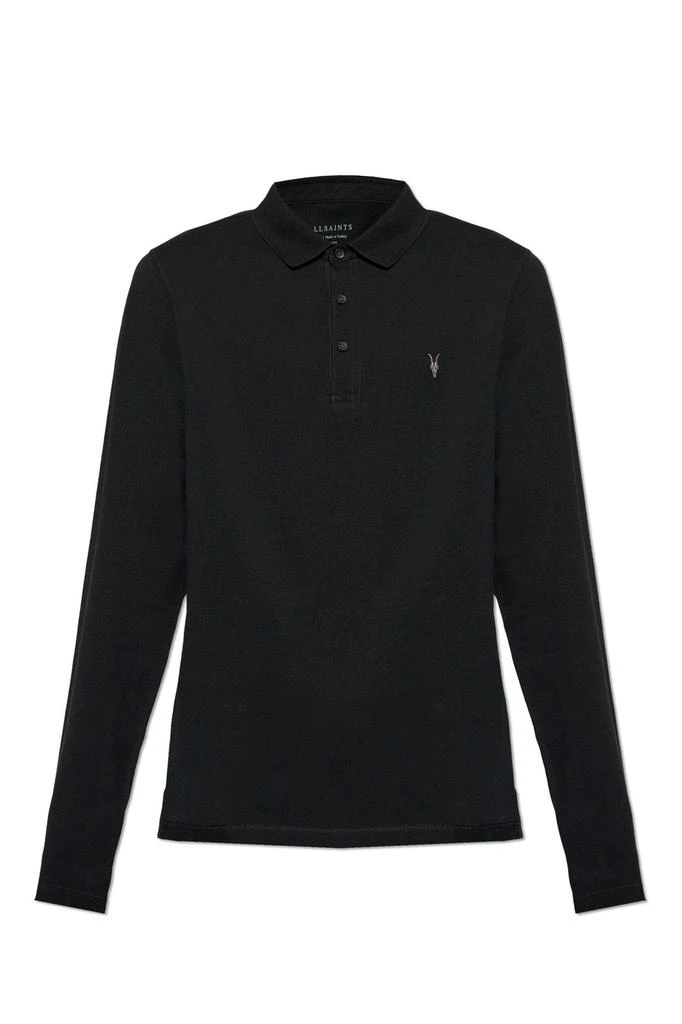 ALL SAINTS Allsaints Classic Long Sleeve Polo Shirt 1