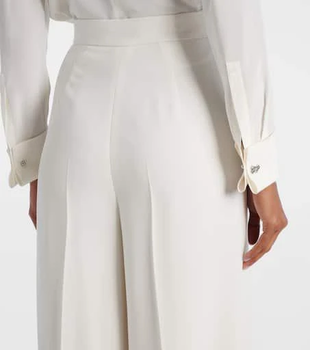 Max Mara Manetta high-rise cady wide-leg pants 5