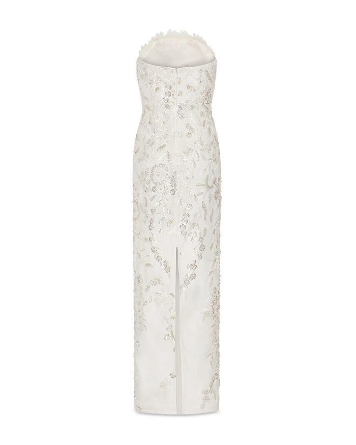 milly magnolia strapless beaded sequin maxi dress Tianna Strapless Sequin Maxi Dress