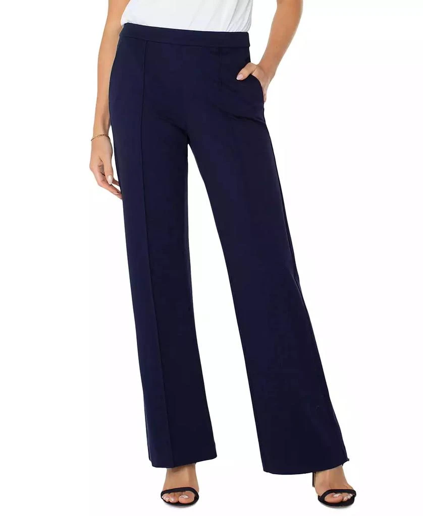 Liverpool Los Angeles Petite Pull-On Wide-Leg Pants 2