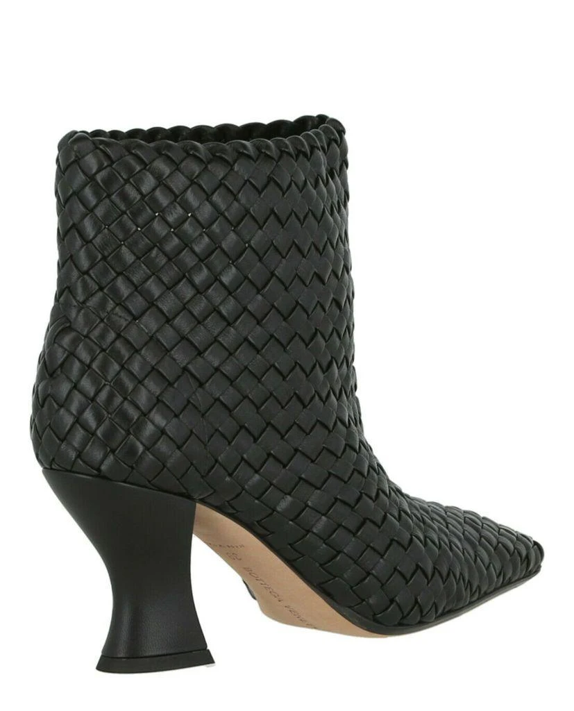 Bottega Veneta Intrecciato Leather Ankle Boots 2