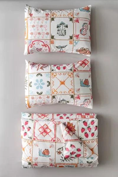 Urban Outfitters Mariana Tile Duvet Cover Set 6