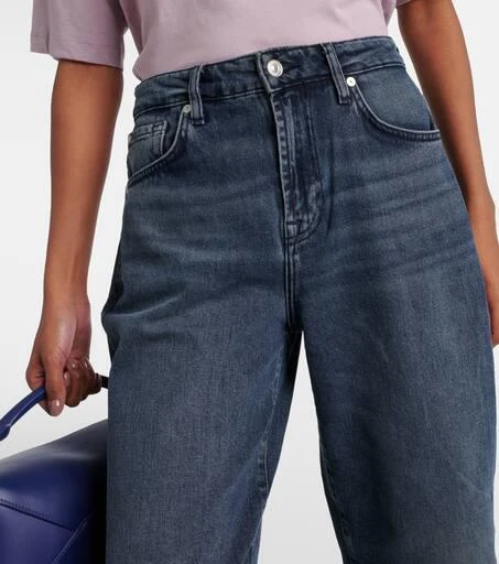 7 For All Mankind Jayne high-rise tapered jeans 4