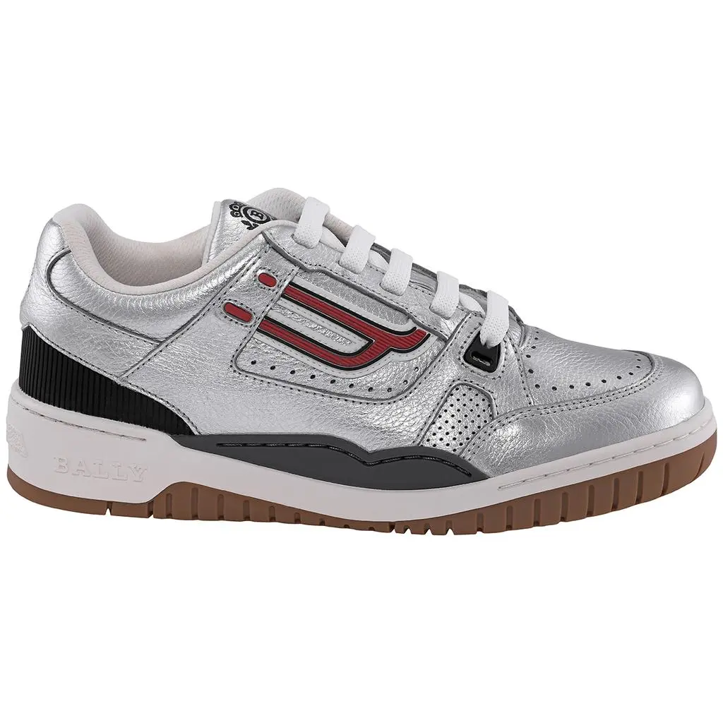Bally Laminated Kuba Champion Calf Leather Low-top Sneakers