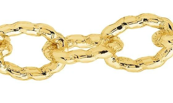 Sterling Forever Scottie Textured Chain Toggle Necklace 5