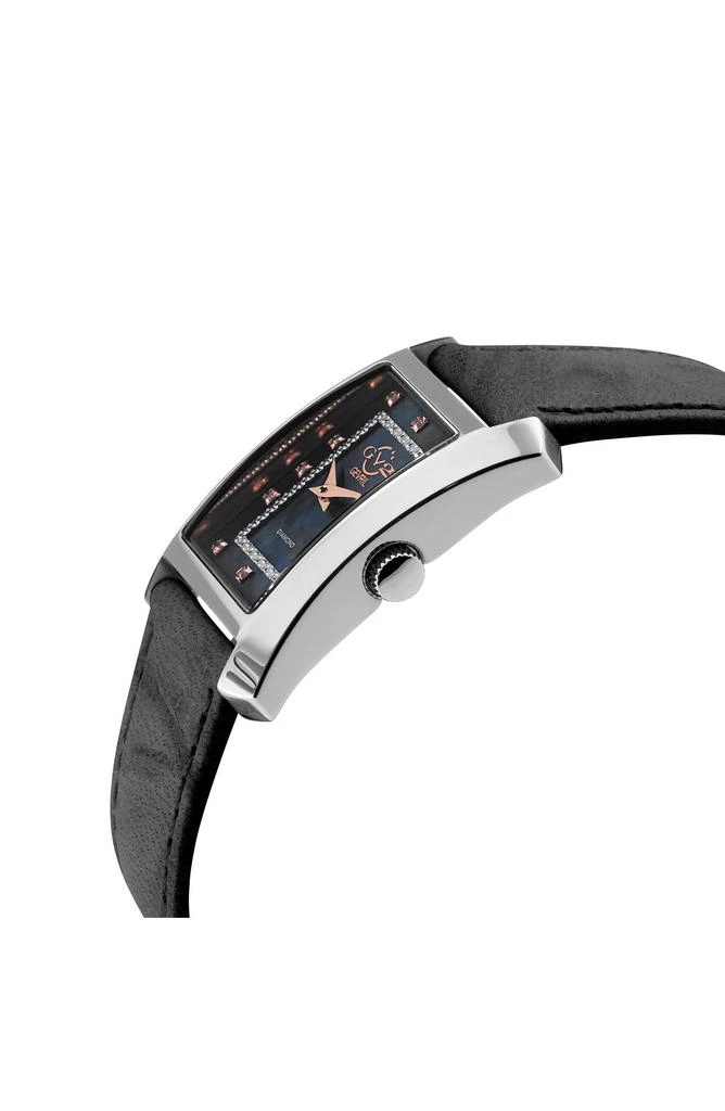 GV2 Luino Diamond Embellished Leather Strap Watch, 23mm x 29mm - 0.084 ctw. 3