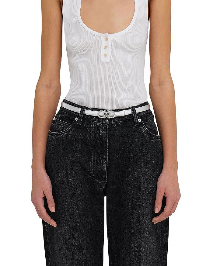 Salvatore Ferragamo Women's Donna Reversible Leather Belt