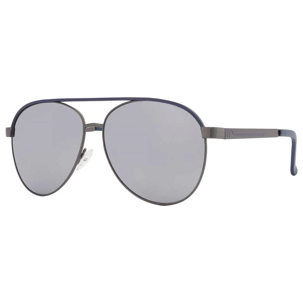 Guess Factory Smoke Mirror Pilot Ladies Sunglasses GF0172 08C 60 2