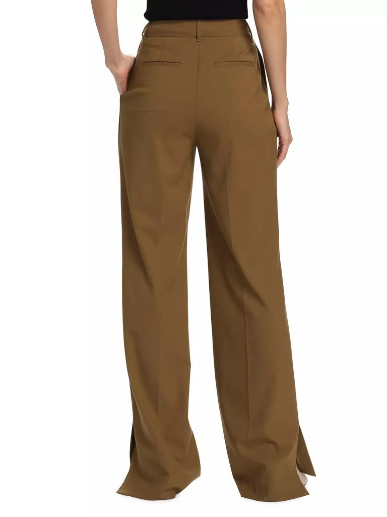 Derek Lam Calypso Pleated Slit Trousers 5