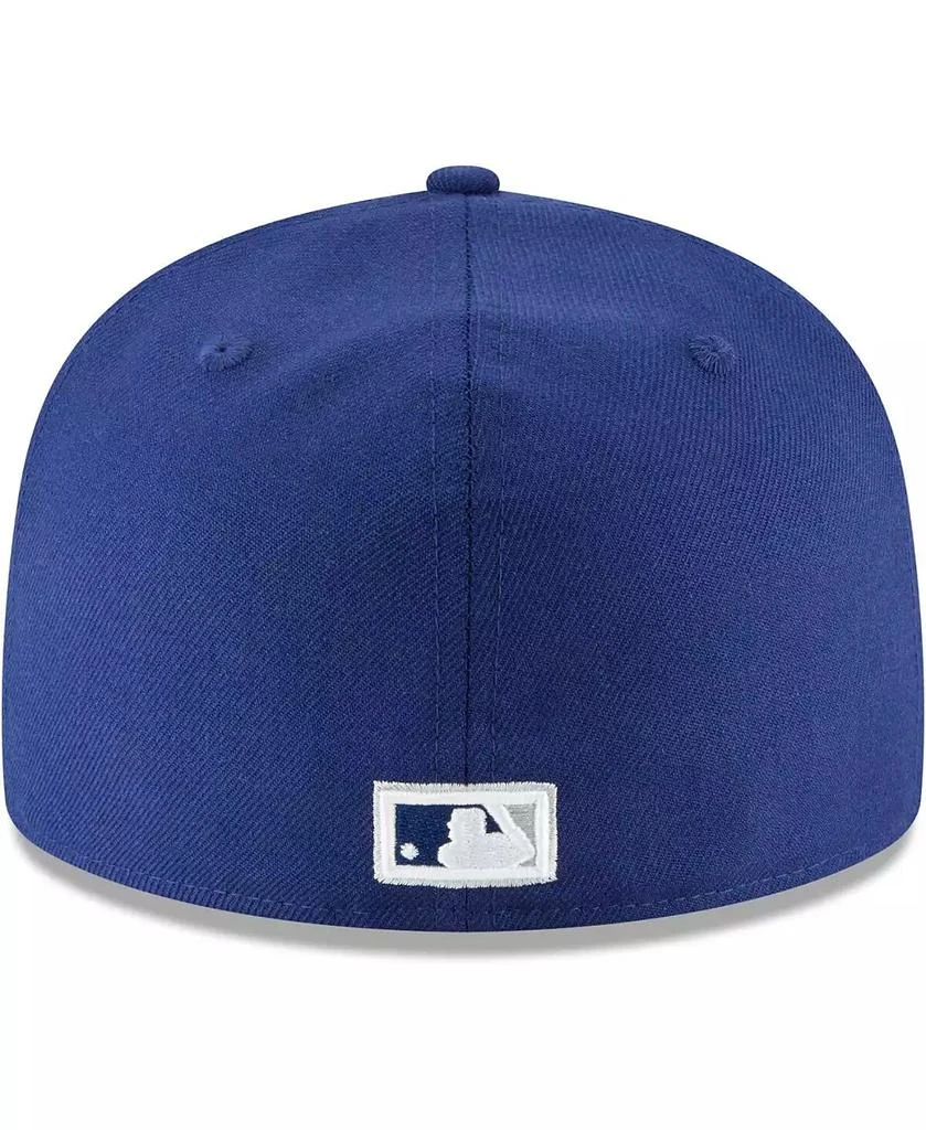 New Era Men's Royal Brooklyn Dodgers Cooperstown Collection Wool 59fifty Fitted Hat 2