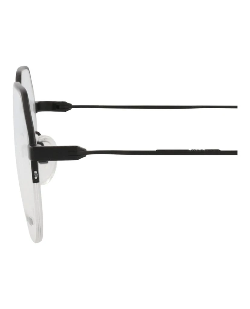 Alexander McQueen Round-Frame Metal Optical Frames 4